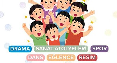 Silivri'de çocuklar yaz tatilini öğrenerek geçiriyor