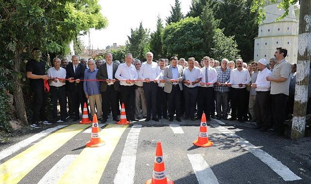 Simav 'Kayaışık Grup Köy Yolu' hizmete açıldı