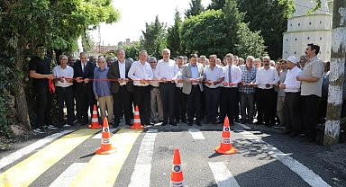 Simav 'Kayaışık Grup Köy Yolu' hizmete açıldı