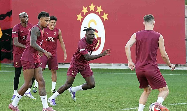 Singo, Galatasaray ile ilk antrenmanına çıktı