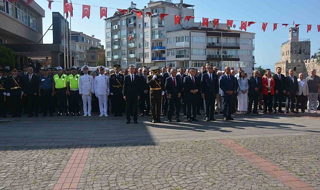 Sinop'ta 30 Ağustos Zafer Bayramı kutlandı