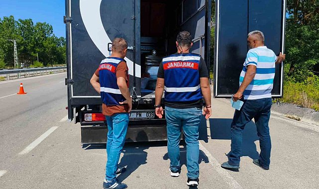 Sinop'ta düzensiz göçmen uygulaması