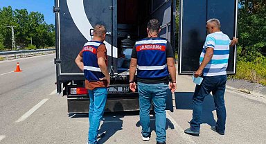 Sinop'ta düzensiz göçmen uygulaması