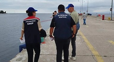 Sinop'ta olta avcıları sürdürülebilir balıkçılık için bilgilendirildi