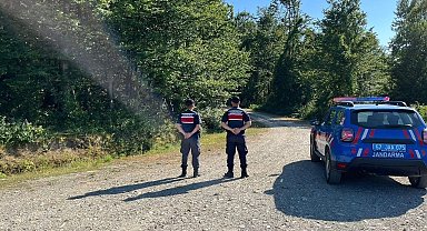 Sinop'ta ormanlık alanda ateş yakanlara ceza yağdı