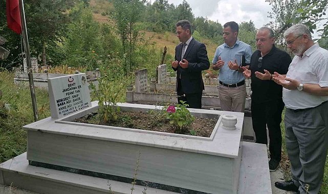 Sinop'ta şehide vefa