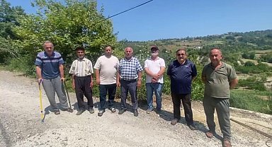 Sinop'ta tehlikeli yol: Mahalle sakinleri 'can güvenliği' için acil önlem istiyor