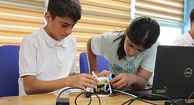Şırnak'ta 116 öğrenci teknolojiyle buluştu