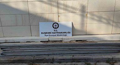 Sivas'ta 3 alüminyum hırsızı yakalandı