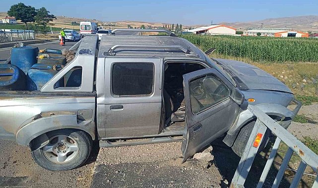 Sivas'ta trafik kazaları: 4'ü çocuk 9 yaralı