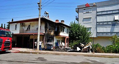 Soğuk hava deposunda korkutan yangın