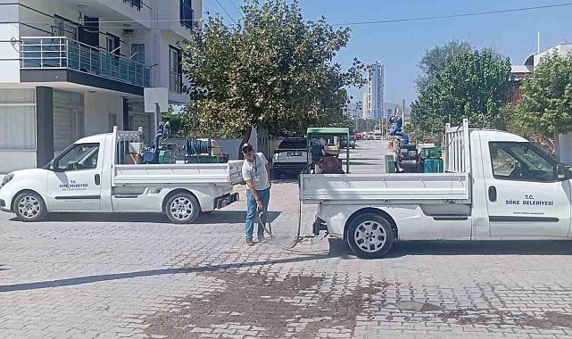 Söke Belediyesi'nden haşerelere karşı "Nokta Atışı" mücadele