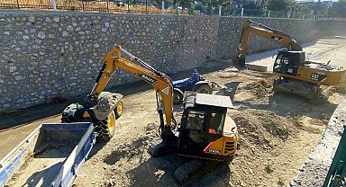 Söke Çayı'nda beklenen temizlik çalışmaları başladı
