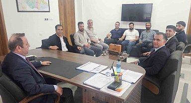 STK temsilcilerinde Emniyet Müdürü Ulutürk'e hayırlı olsun ziyareti