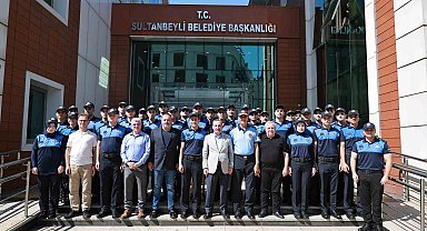 Sultanbeyli Belediyesi'nde yeni zabıtalar göreve başladı