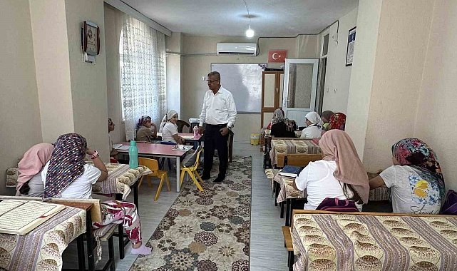 Sultanhisar'da yaz Kur'an kursları sürüyor