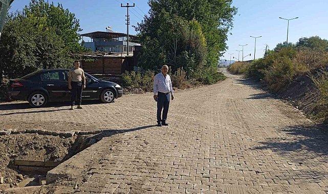 Sultanhisar'da yıllardır beklenen menfez köprü çalışması tamamlandı