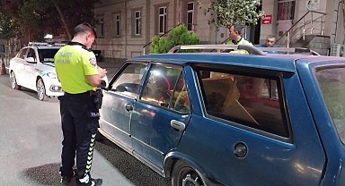 Sungurlu'da trafik denetimi