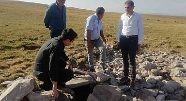 Susuz'da içme suyu isale hattı projesi sürüyor