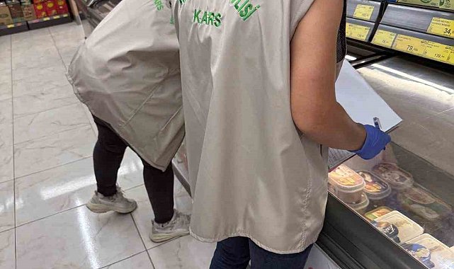 Susuz'da marketlerde denetim