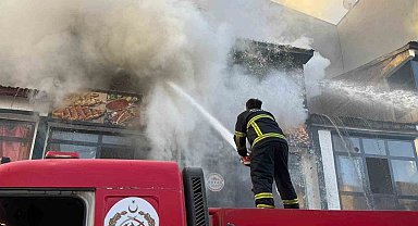 Tatvan'da yangın korkuttu