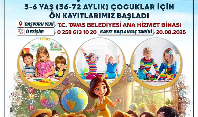 Tavas Belediyesi Çocuk Gelişim Merkezi açılıyor