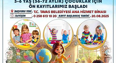 Tavas Belediyesi Çocuk Gelişim Merkezi açılıyor