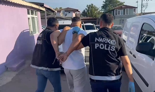 Tekirdağ'da bonzai içeceği pazarlayan torbacıya özel operasyon