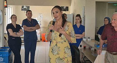 Tekirdağ'da diyaliz hastalarına zihinsel egzersiz desteği: Hastalara Şenkal sürprizi