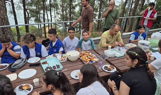 Tekirdağ'da öğrencilerden orman kahramanlarına duygulandıran mektuplar