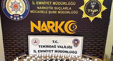 Tekirdağ'da zehir tacirlerine yönelik operasyon: 6 kişi tutuklandı