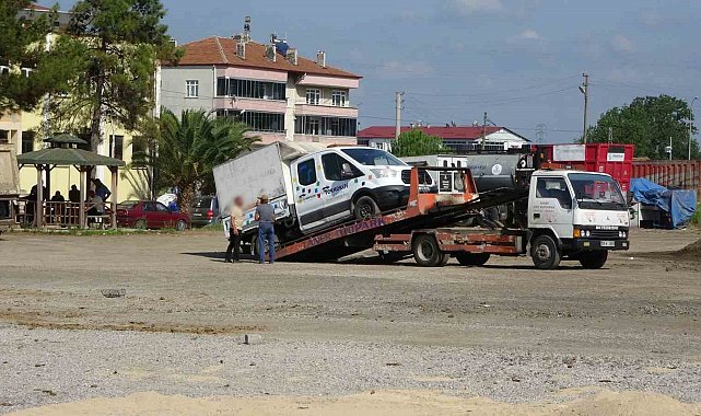 Tekkeköy Belediyesi'nde 10 araca haciz