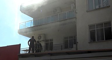 Tekstil atölyesinde çıkan yangın korkuttu