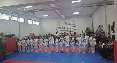 Tekvandocuların kuşak heyecanı