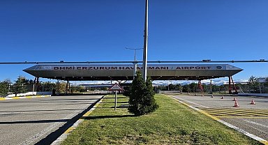 Temmuz ayında Erzurum Havalimanı'nda 112 bin 456 yolcuya hizmet verildi