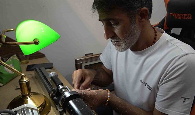 Tespih sanatı Van'da yaşatılıyor