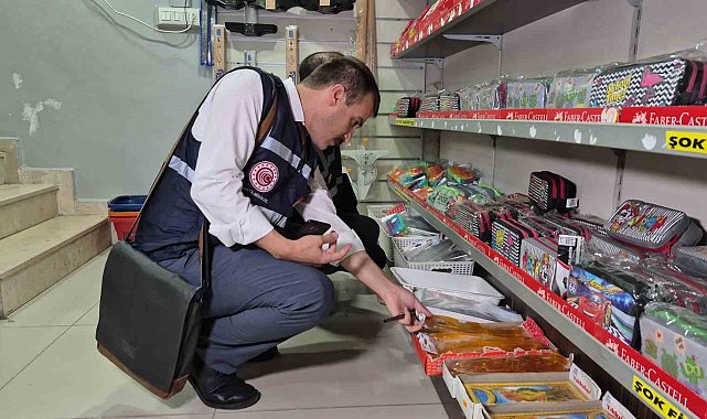 Ticaret Bakanlığı'ndan İstanbul'da kırtasiye denetimi