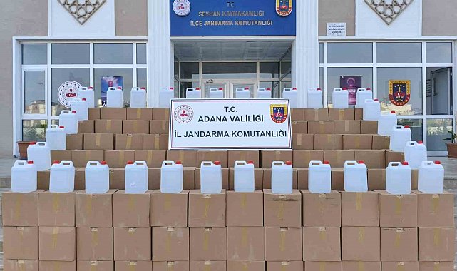 Tır dorsesinde 2 bin 920 litre etil alkol ele geçirildi