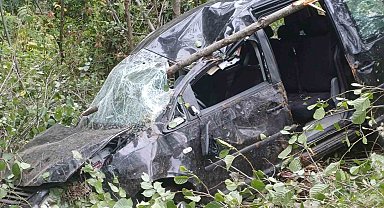 Trabzon'da trafik kazası 1 ölü, 2 yaralı