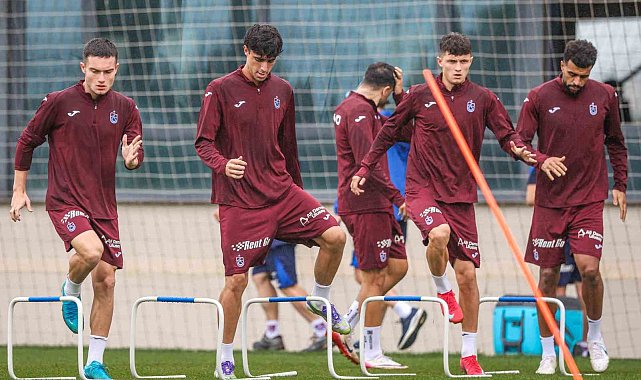 Trabzonspor, Samsunspor maçı hazırlıklarına başladı