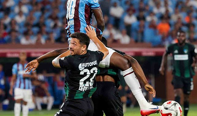 Trendyol Süper Lig: Trabzonspor: 1- Kocaelispor: 0