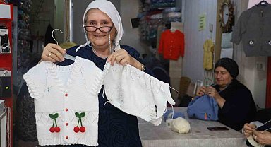 Tuhafiyeci el işi atölyesine dönüştü, kadınlar ev ekonomisine destek olmaya başladı