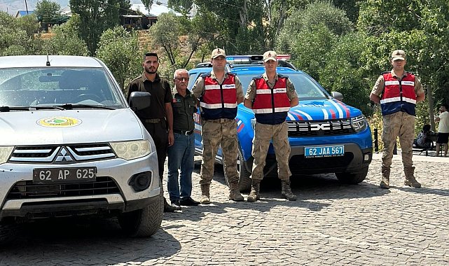 Tunceli'de jandarma ekiplerinden orman yangınları için anonslu uyarı