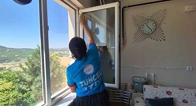 Tunceli'de Vefa Ekipleri 80 haneyi temizliyor