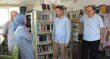 Türkeli'de bir vatandaş okuma sevgisiyle takdir topladı