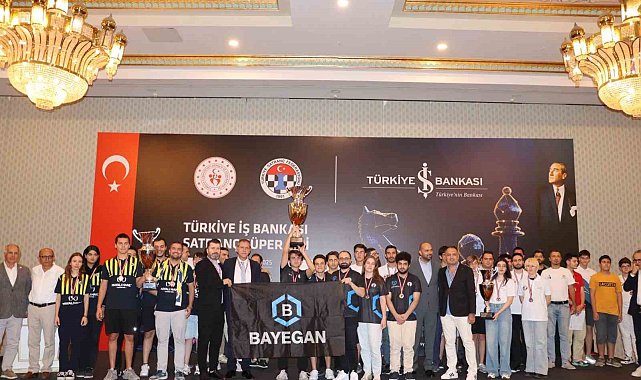 Türkiye İş Bankası Satranç Süper Ligi'nde şampiyon Bayegan Pendik Spor Kulübü