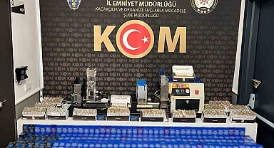 Tütün kaçakçılığı yapan 2 şüpheliye işlem uygulandı