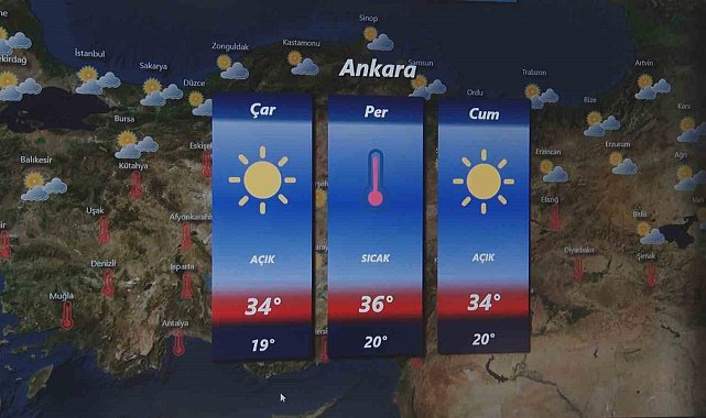 Ülke genelinde hava sıcaklıkları mevsim normallerinin üzerinde seyredecek