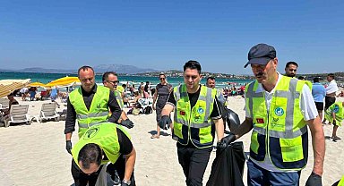 Ülkü Ocakları'ndan İzmir sahillerinde çevre temizliği