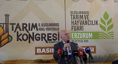 Uluslararası Tarım Fuarı ve Tarım Kongresi Erzurum'da kapılarını açıyor